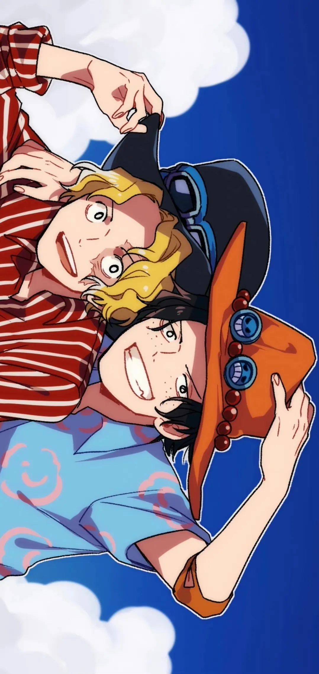 海贼王壁纸│asl壁纸│艾斯路飞萨博壁纸海贼王壁纸控_萨博_壁纸_海贼