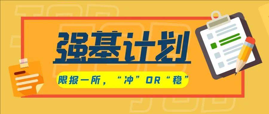 限报一所，强基计划到底该“冲”还是该求“稳”？