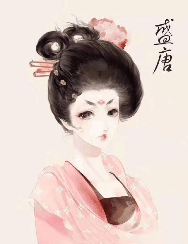 各个朝代女子发髻图片