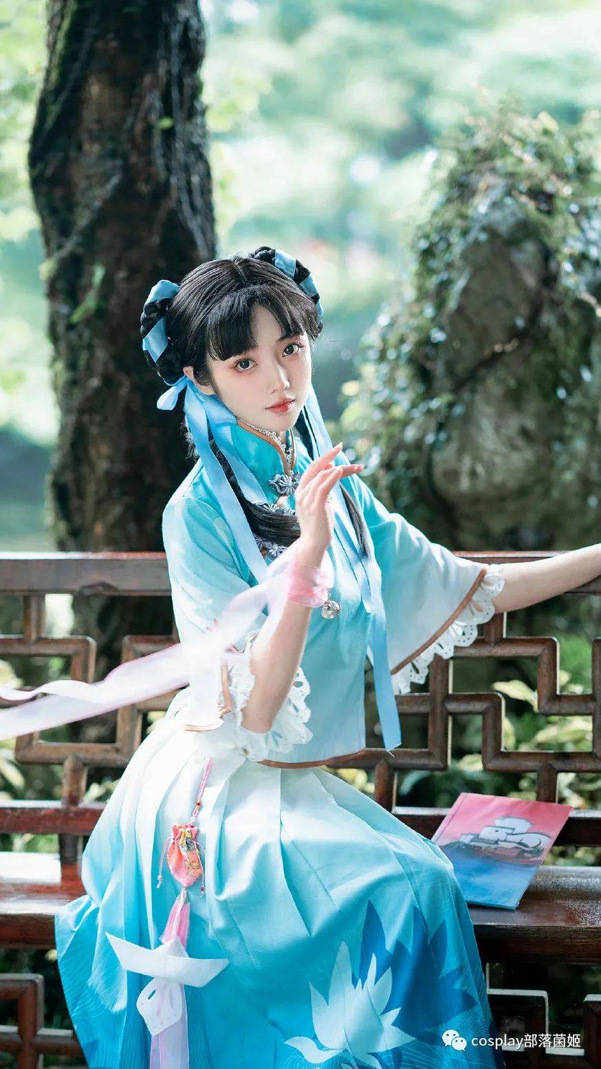 cos王者荣耀同人西施cos正片走路摇