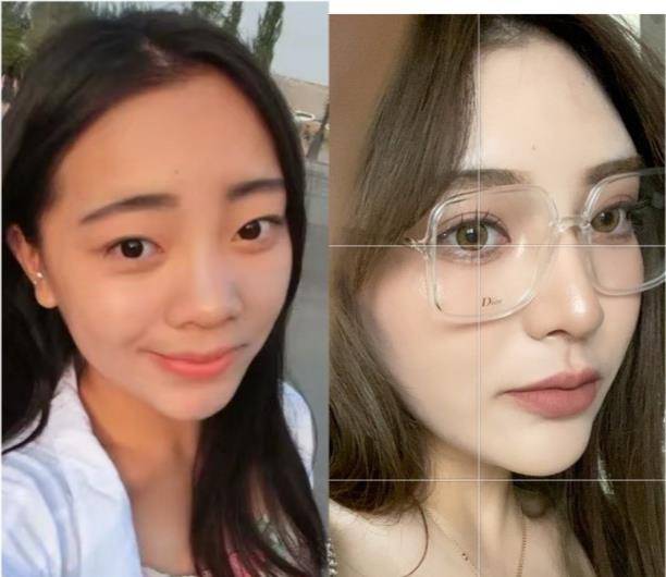 网红温精灵承认整容前后对比图明显粉丝就是喜欢她这份直率
