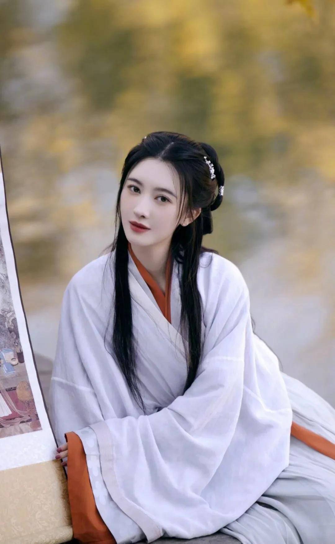 原创女明星汉服造型大赏国风古韵一见倾心这是谁家的小姐姐踏青出游啦
