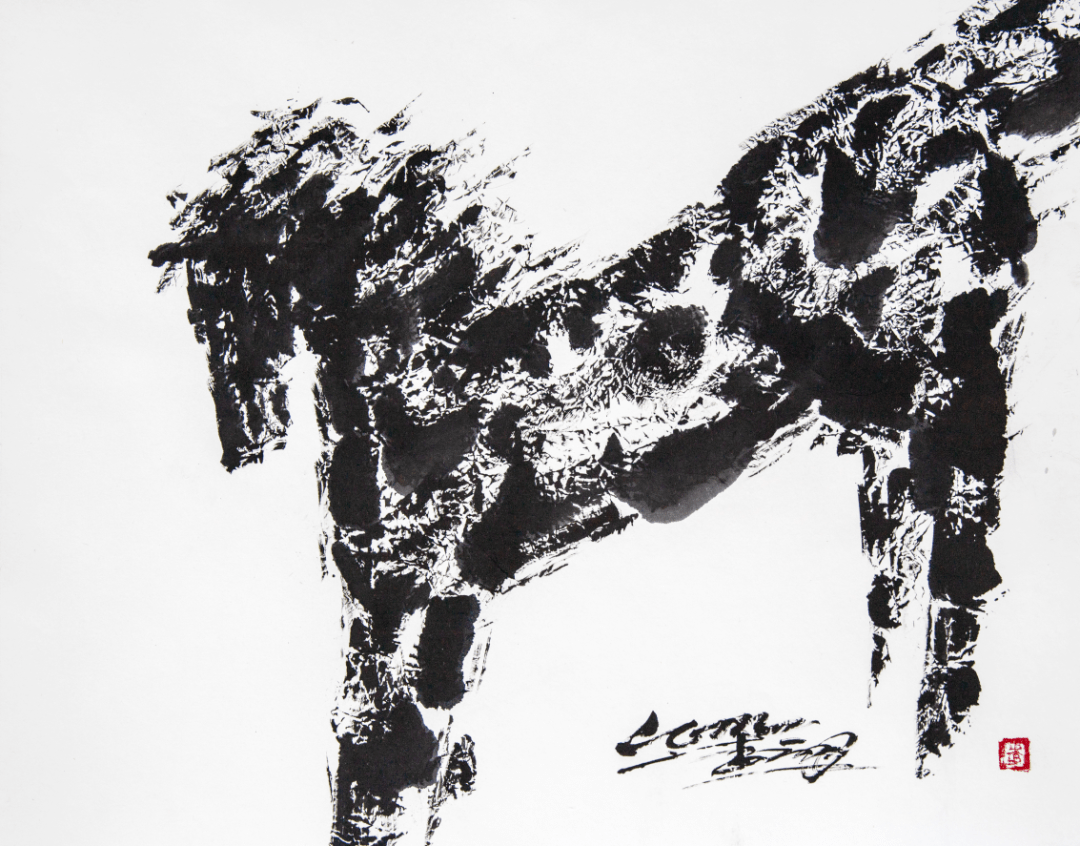 之所以将这批新作品命名为"汉马"系列,李广明认为,在浪漫主义的情感