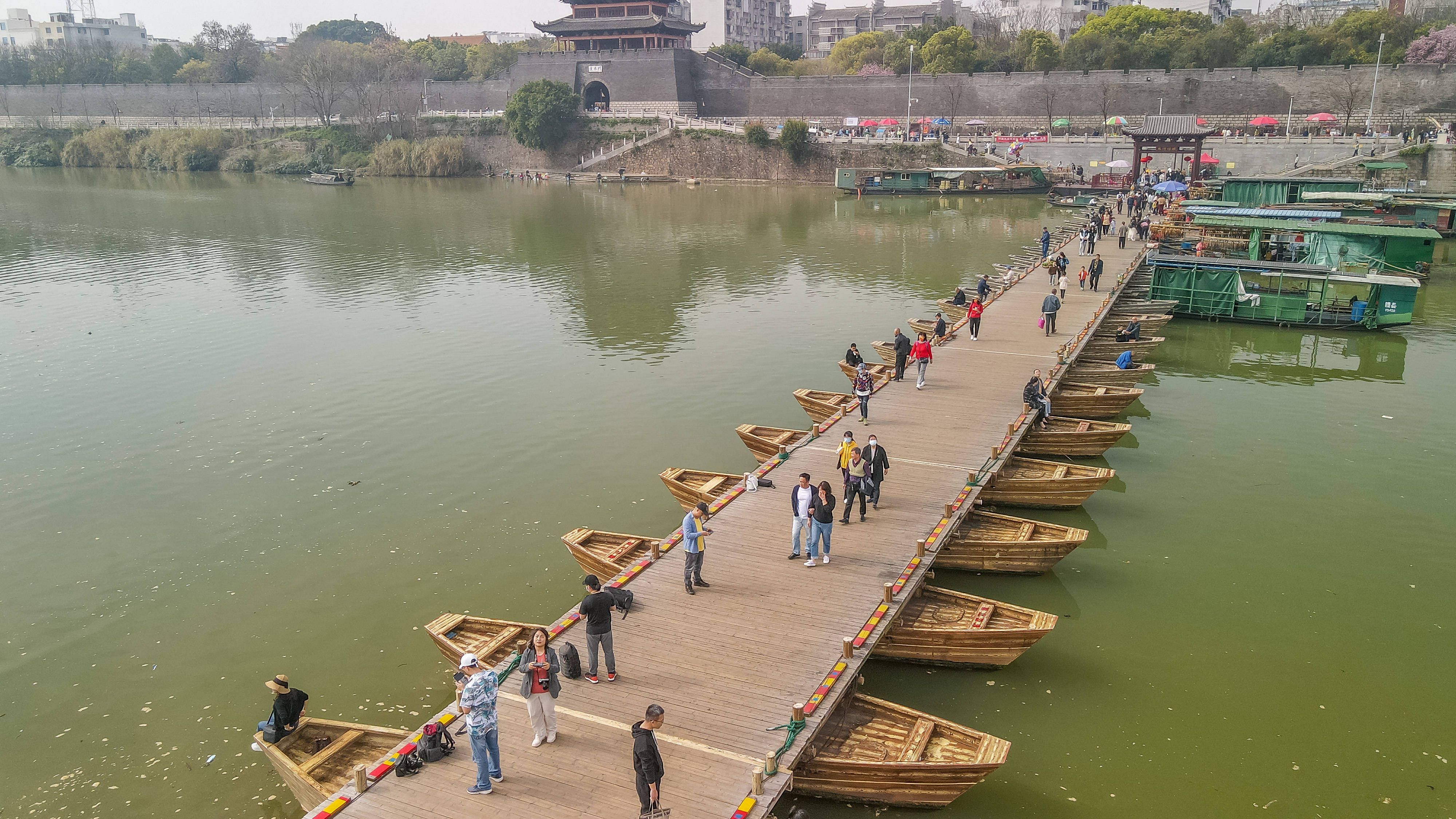 赣州浮桥简介图片