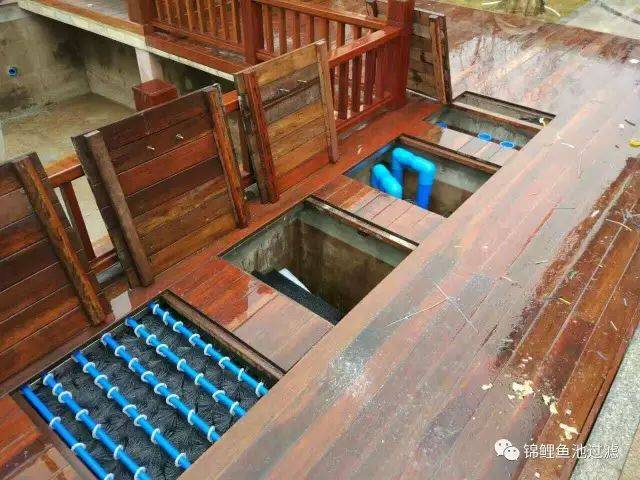 当然,建议客户直接安装一体化的鱼池过滤设备 ,会兼有过滤,净化,杀菌