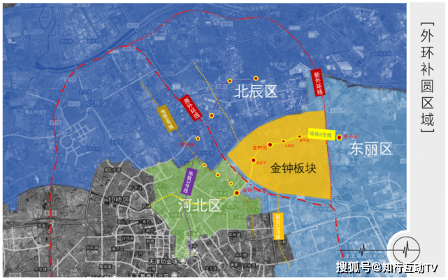 东丽区金钟街地图图片