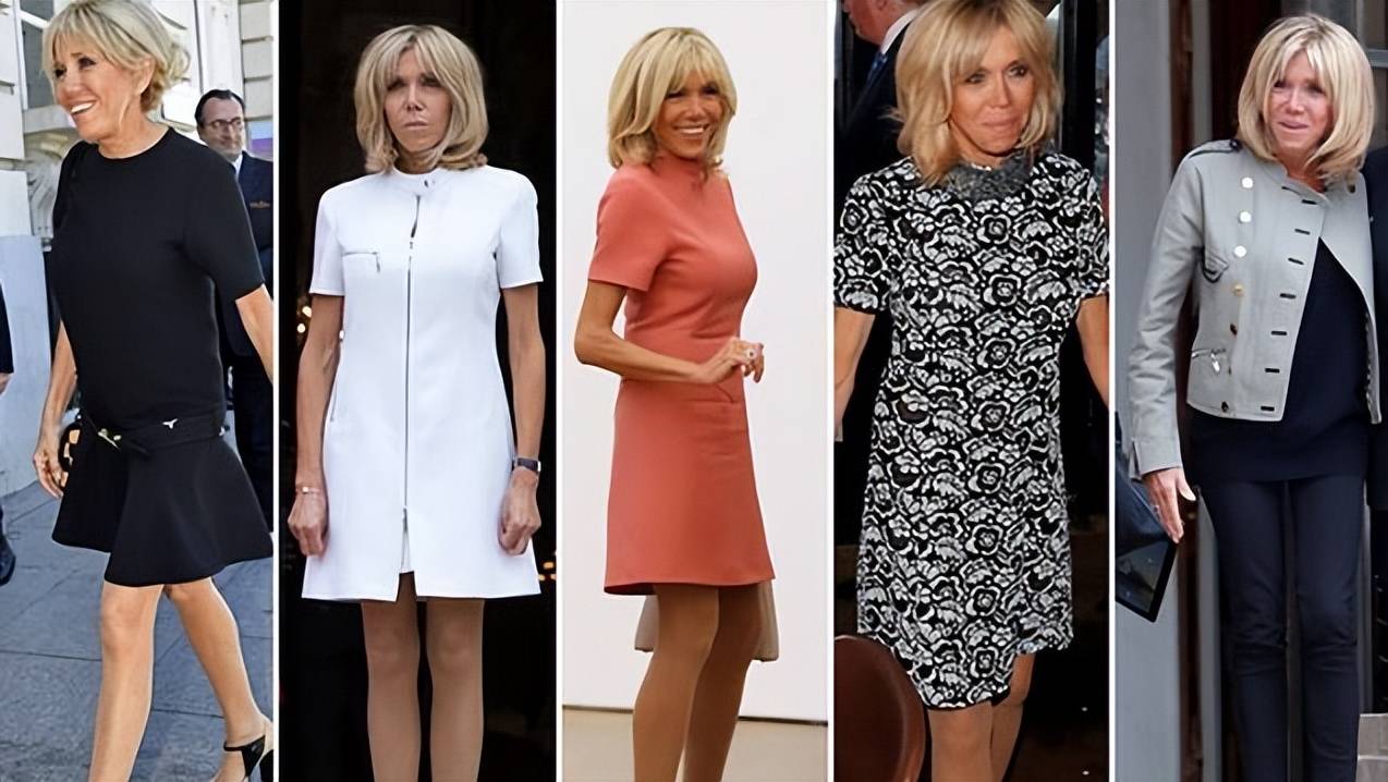 不管穿什么款式的服装,六旬布里吉特从来没有失手过,她天生的高级气场