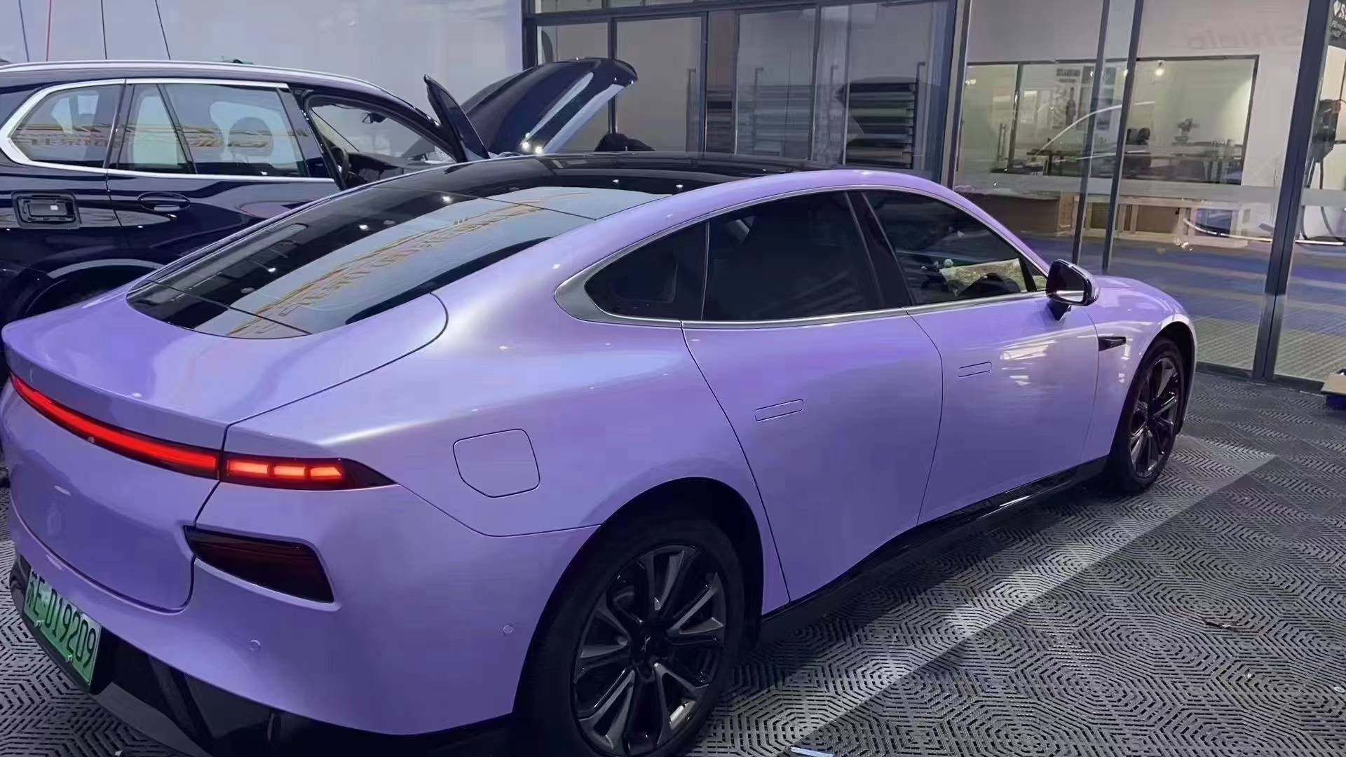 遇见紫色skto改色膜pet星黛紫