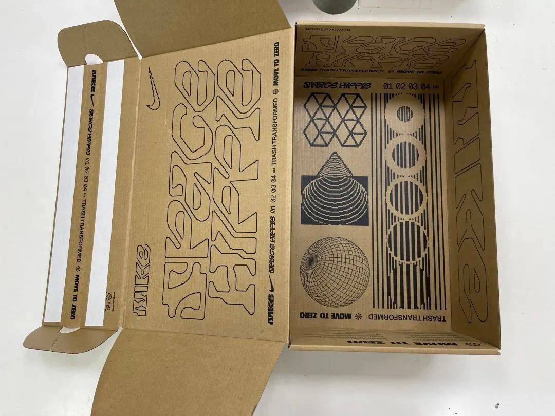 耐克新鞋盒实物曝光,平平无奇,长这样拿快递找得着吗?_nike_box_one