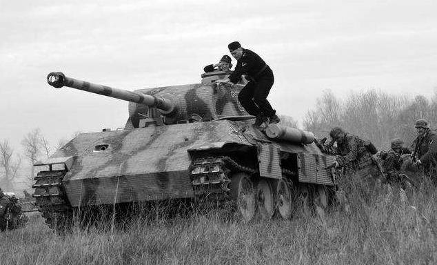 原创1944年2月安齐奥战役德军第71步兵师意大利山林的三叶草军团