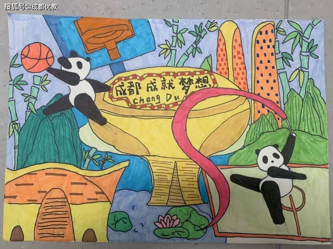 华爱小小少年,未来可期!_年级_成都市_绘画