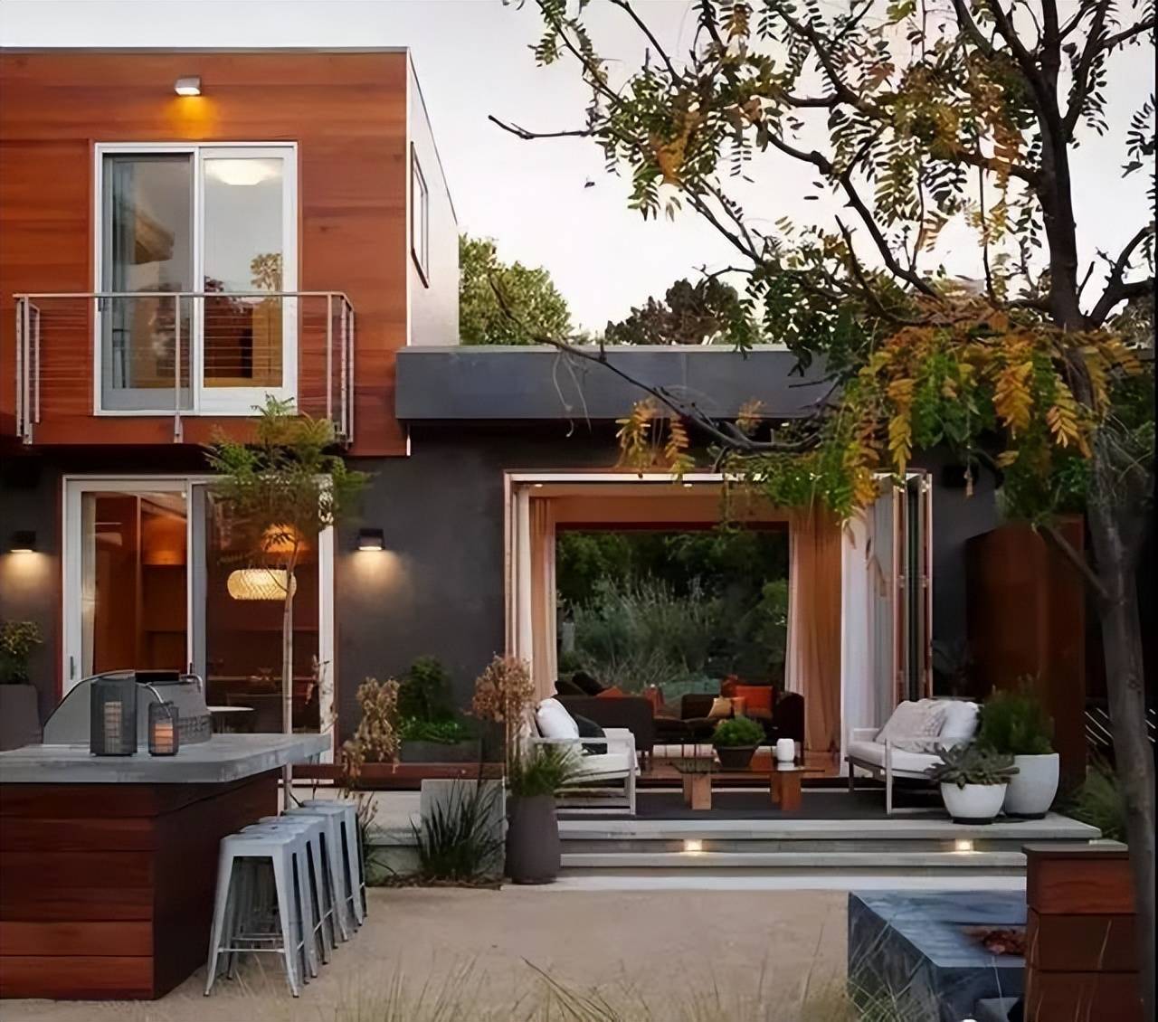 不同风格的现代小院你家更适合哪一种呢