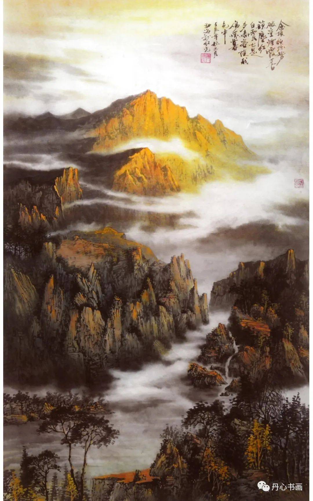 恢弘大气,雄奇苍茫|山水画家孙红光_画作_作品_全国