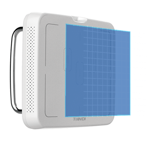 目前,市面上常见的平板探测器可分为间接转换平板探测器(非晶硅碘化铯