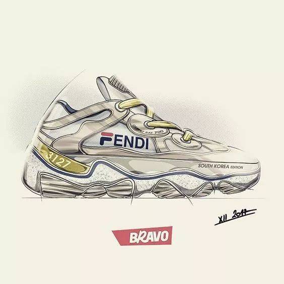 运动鞋120张工业设计手绘欣赏