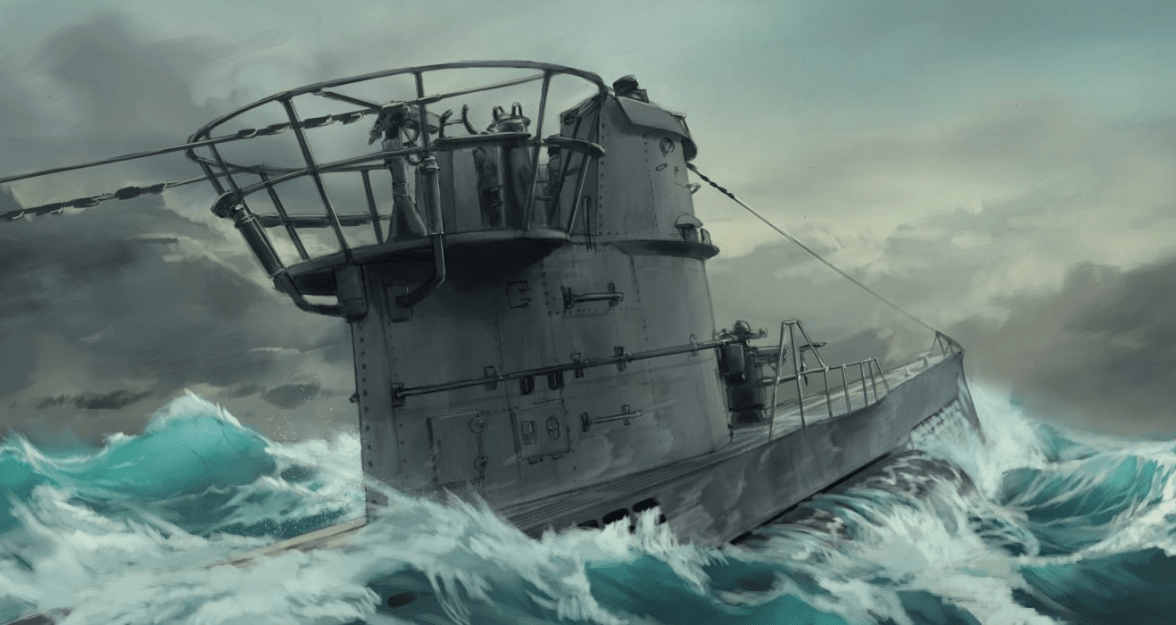 二战大西洋德军u47潜艇秘密行动目标击沉英国海军橡树号战列舰