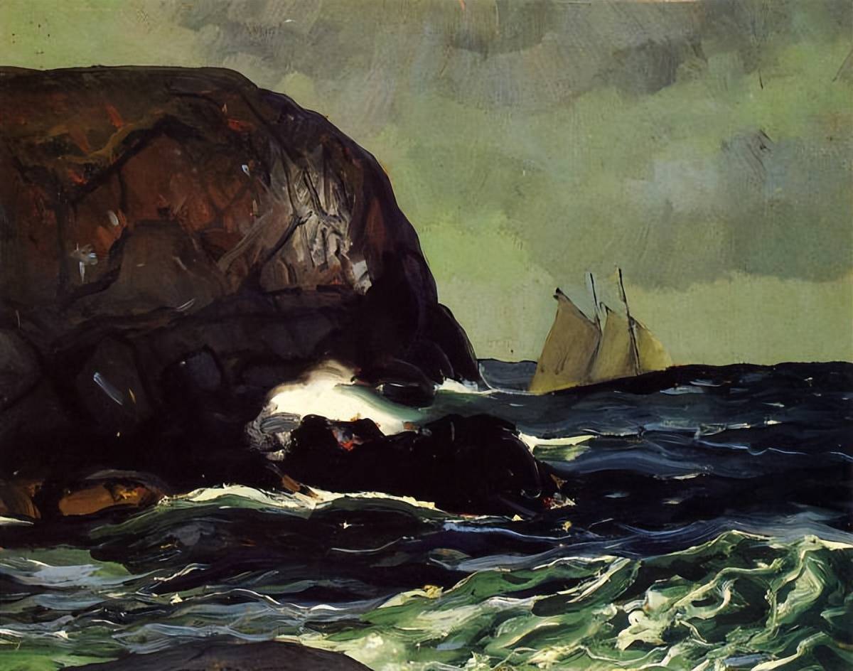 美国画家George Wesley Bellows 油画作品欣赏
