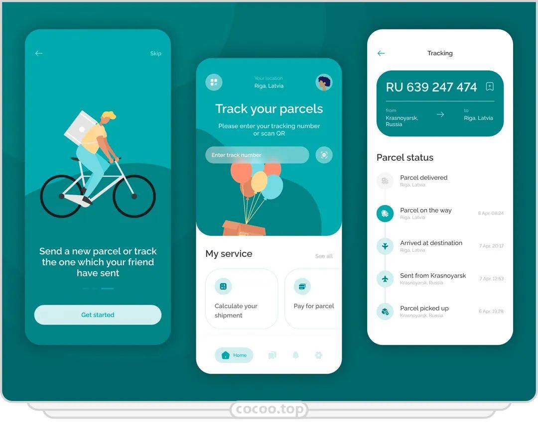app界面经典设计形式卡片式