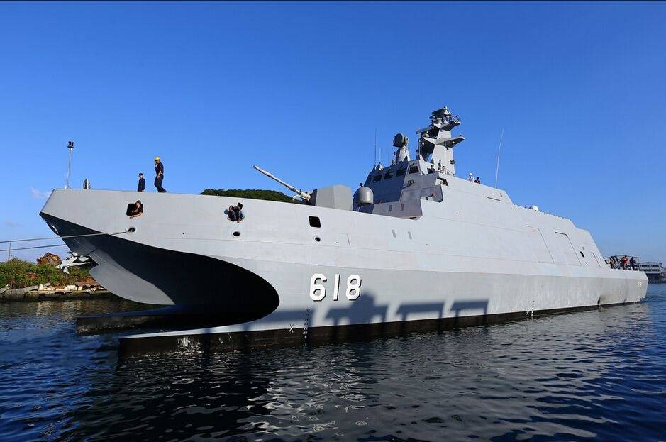 台湾_护卫舰_作战