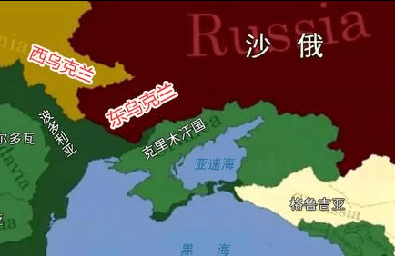 其实,乌克兰今天60万平方公里的国土面积都是后来逐渐积攒而来的,其中