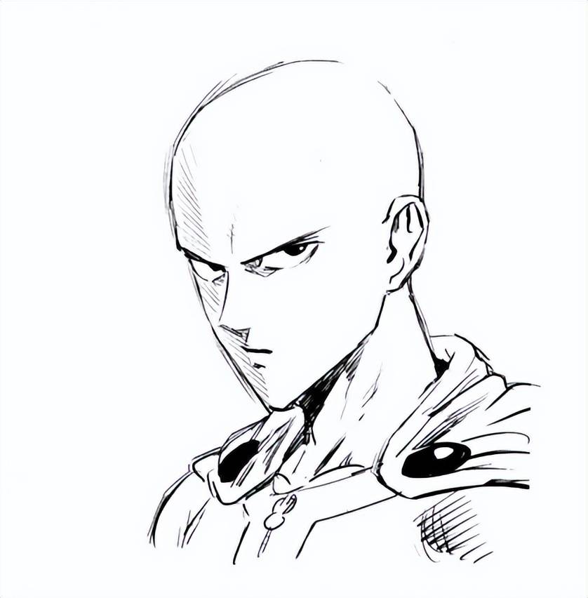 原创一拳超人番外短片埼玉的后脑勺