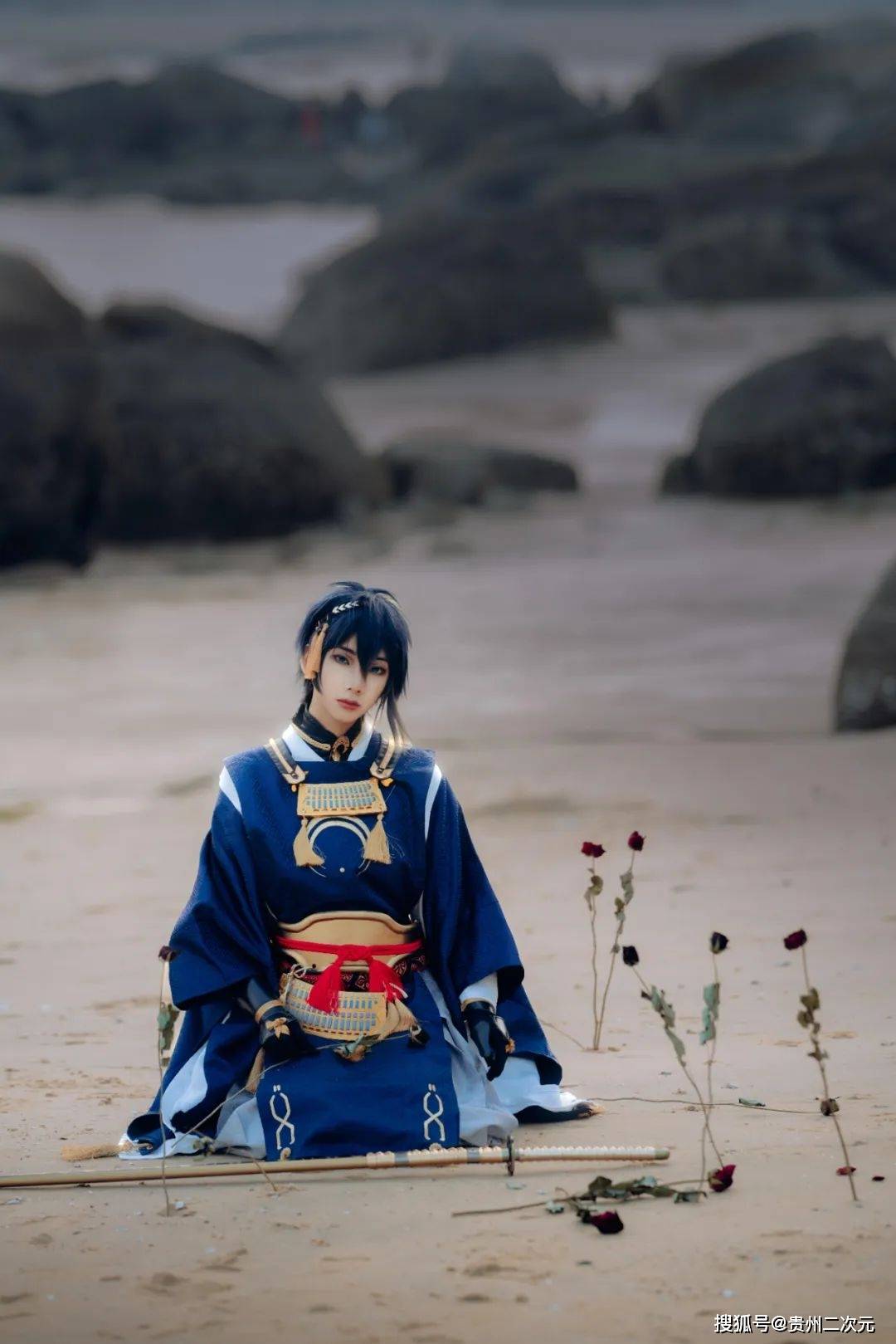 刀剑乱舞三日月宗近cosplay