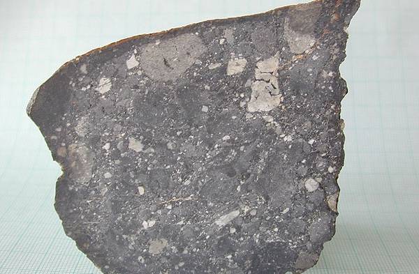 原创高清鉴赏月球陨石的n块切片