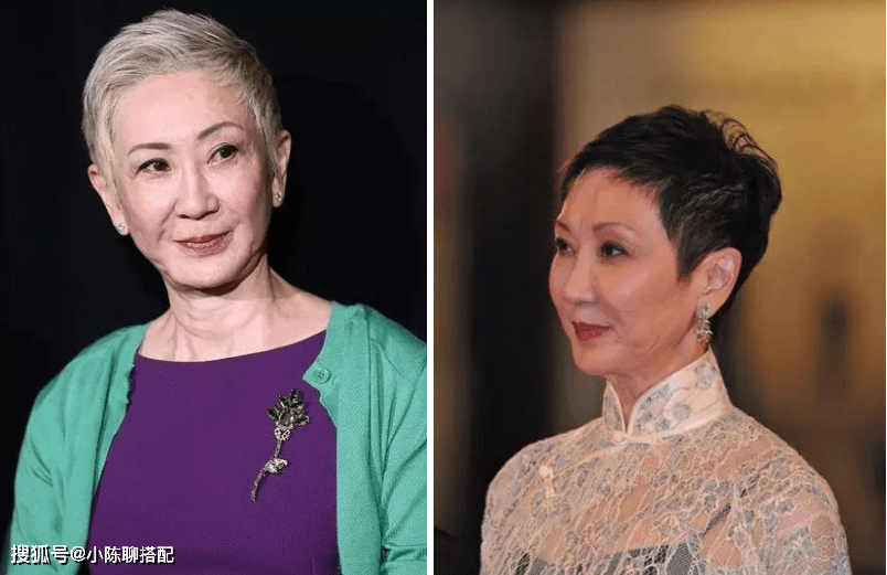 原创男相长相的施南生老了也时髦穿衣优雅气质连林青霞都自愧不如