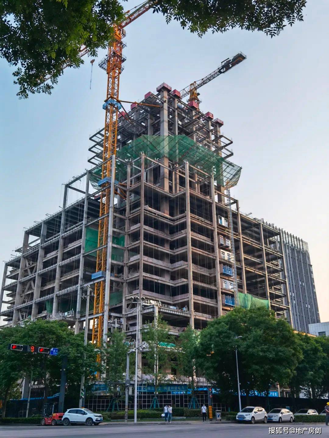 1km²,15栋超高层!这是西北超高层建筑最密集的地方!_西安_中心_马建设
