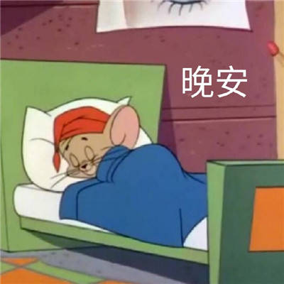 晚安土味表情包图片