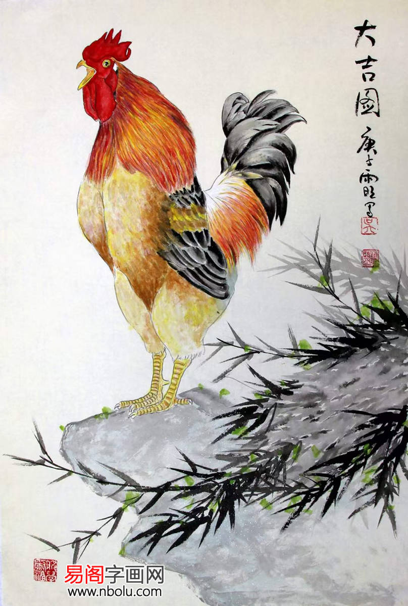 吴雨旺热爱绘画艺术,写意工笔皆能,花鸟,人物,走兽无不涉猎,且颇有