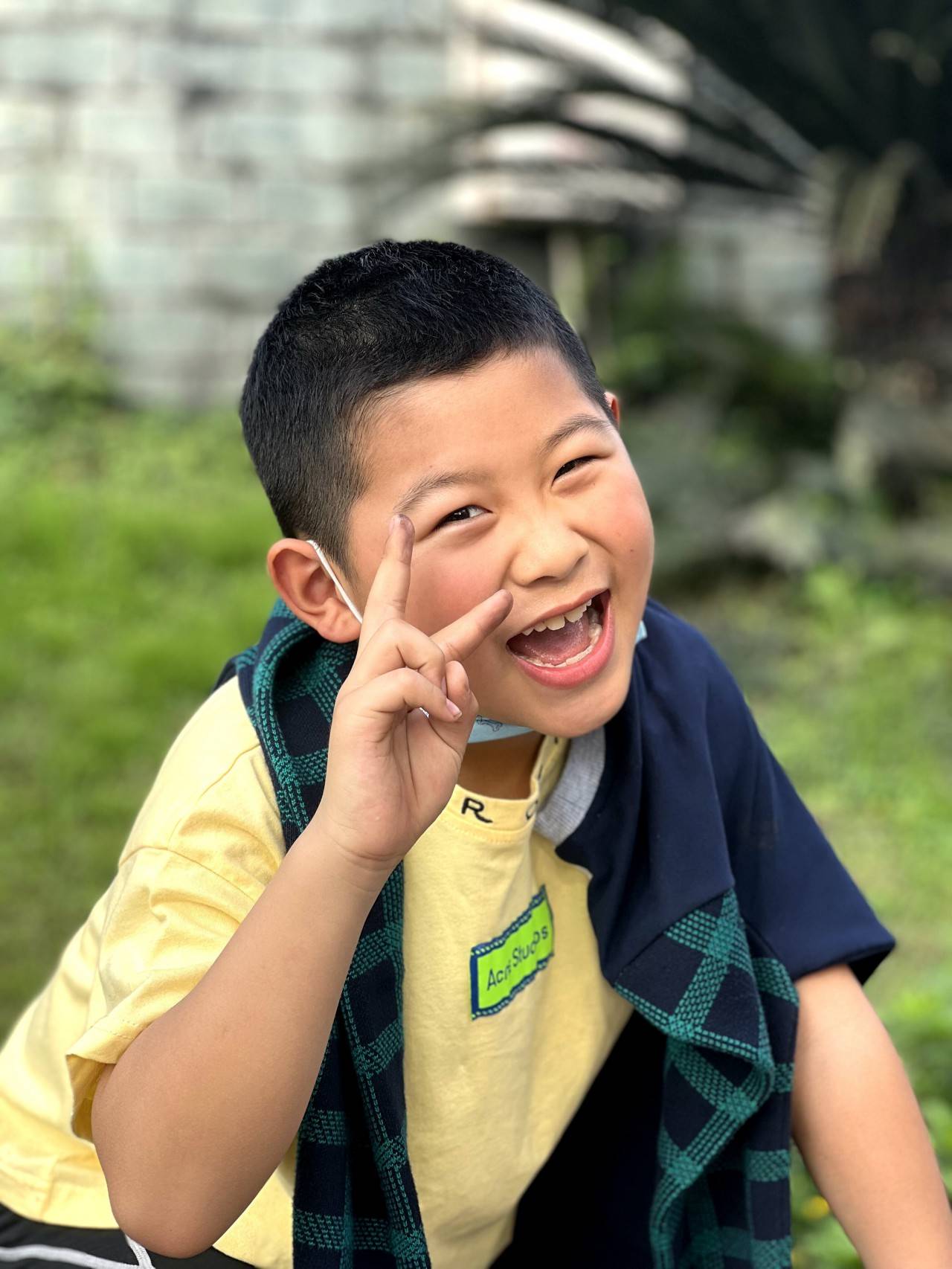 —达川区实验小学心理健康月之"世界微笑日"主题活动