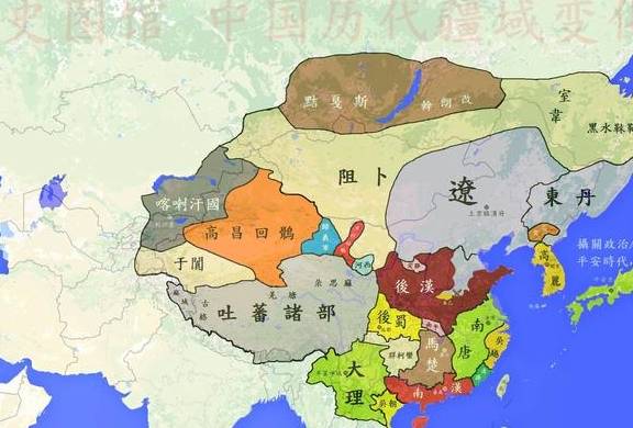 图说五代十国:用地图讲述历史,让乱世不再一团乱麻_公元_节度使_定都