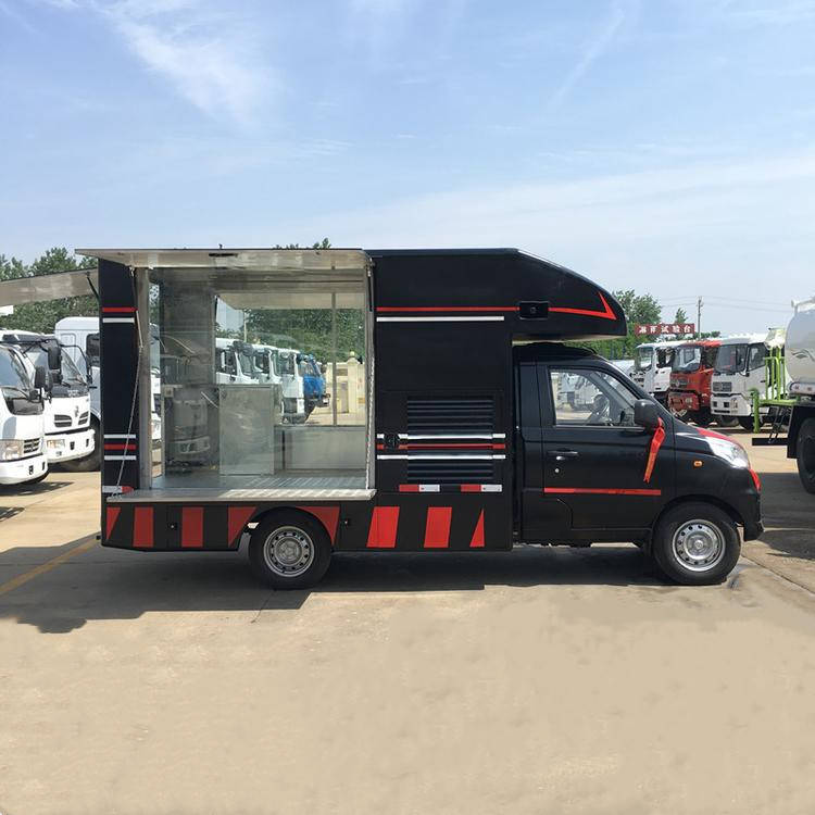 定制剧组流动茶水车六轮摆摊贩卖车多功能网红美食车