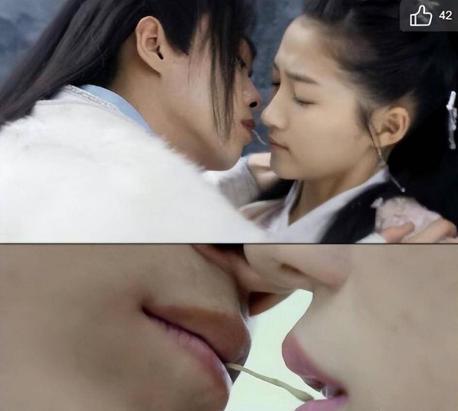 这都是小儿科,在大宝贝杨颖和黄轩出演的创业时代中,为了避免吻戏尴尬