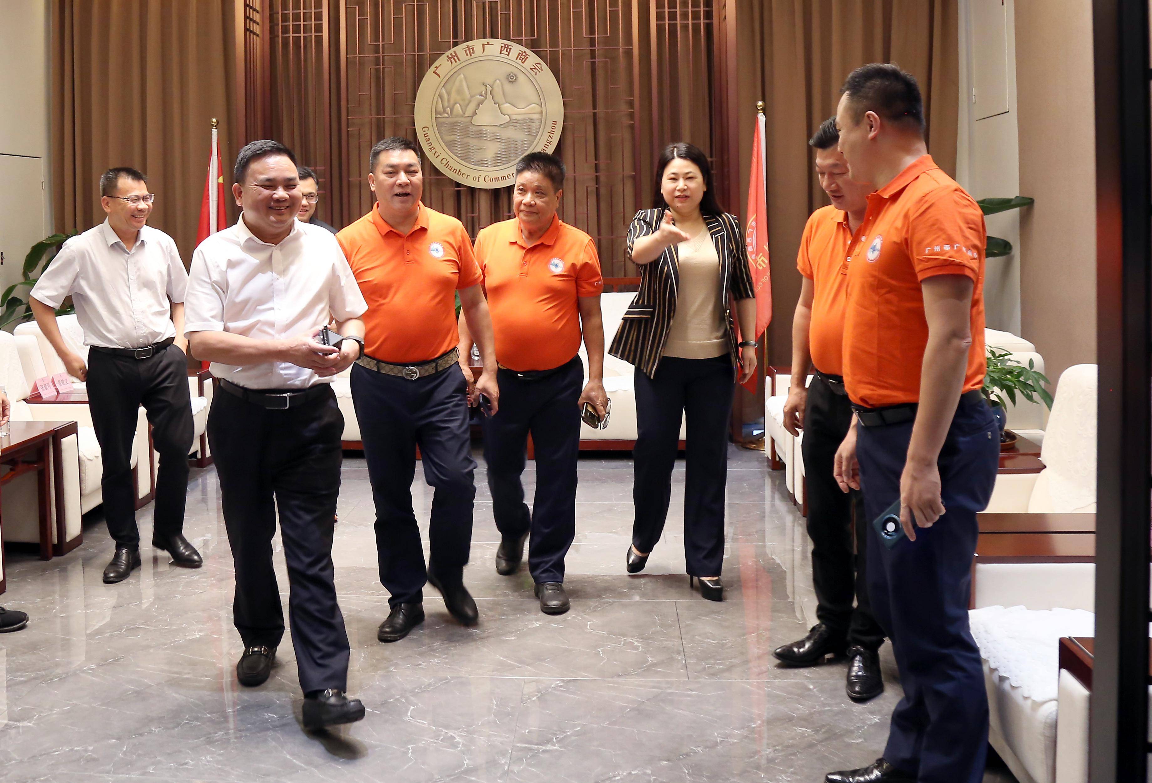 夯实招商工作贵港副市长张景联到访广州市广西商会