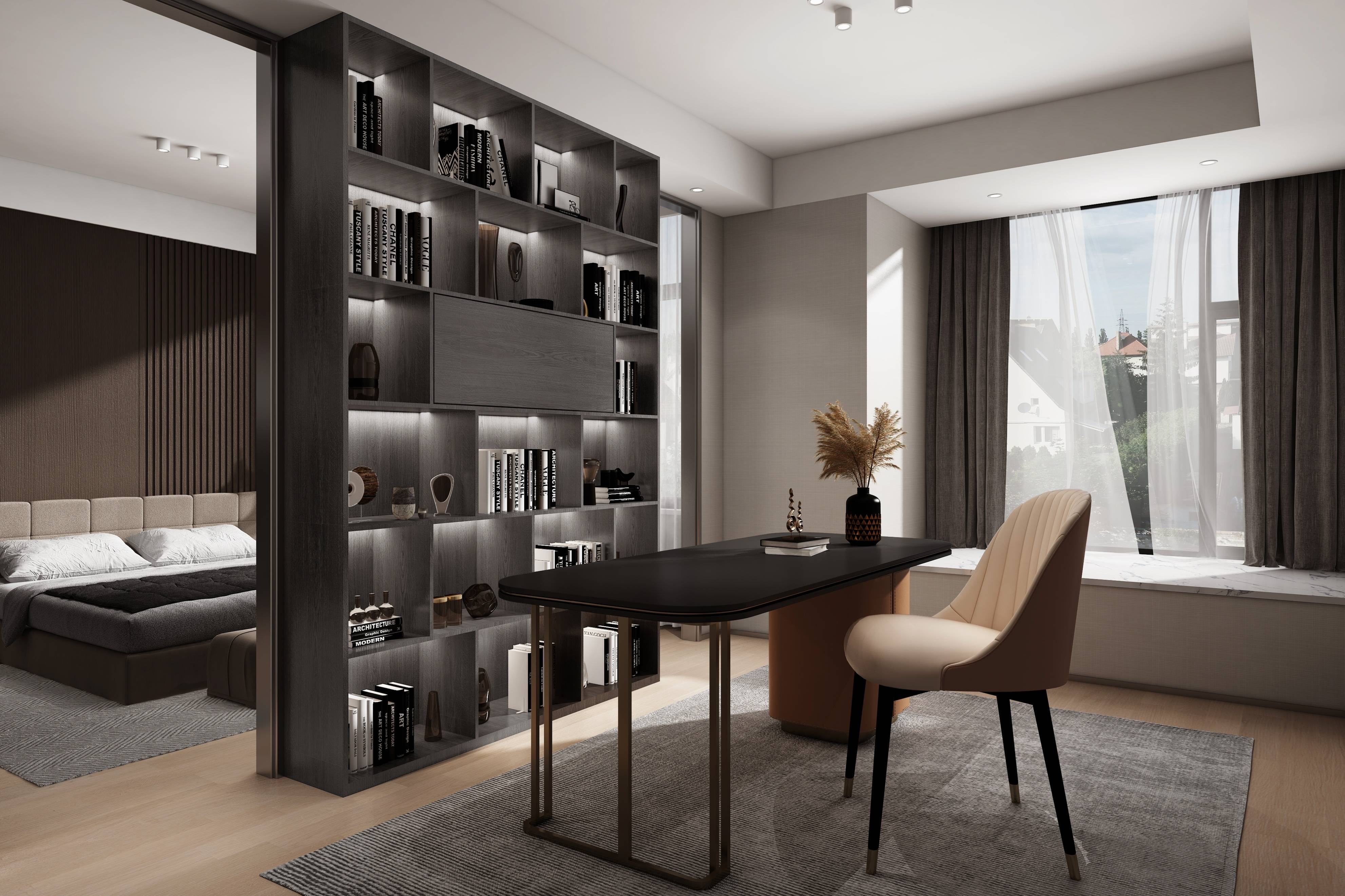 白亚宁新作简奢之间诠释自然舒适的空间之美