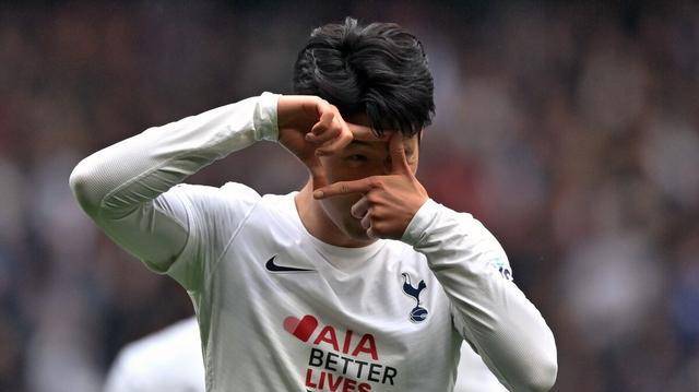 原创连续进球孙兴慜已经追平了贝尔亨利和范佩西的数据