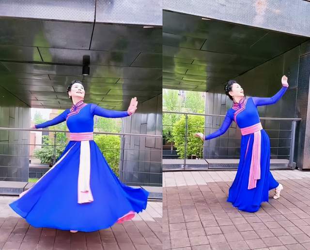 身材突出动作僵硬,本人霸气回怼_谭梅_网友_舞蹈