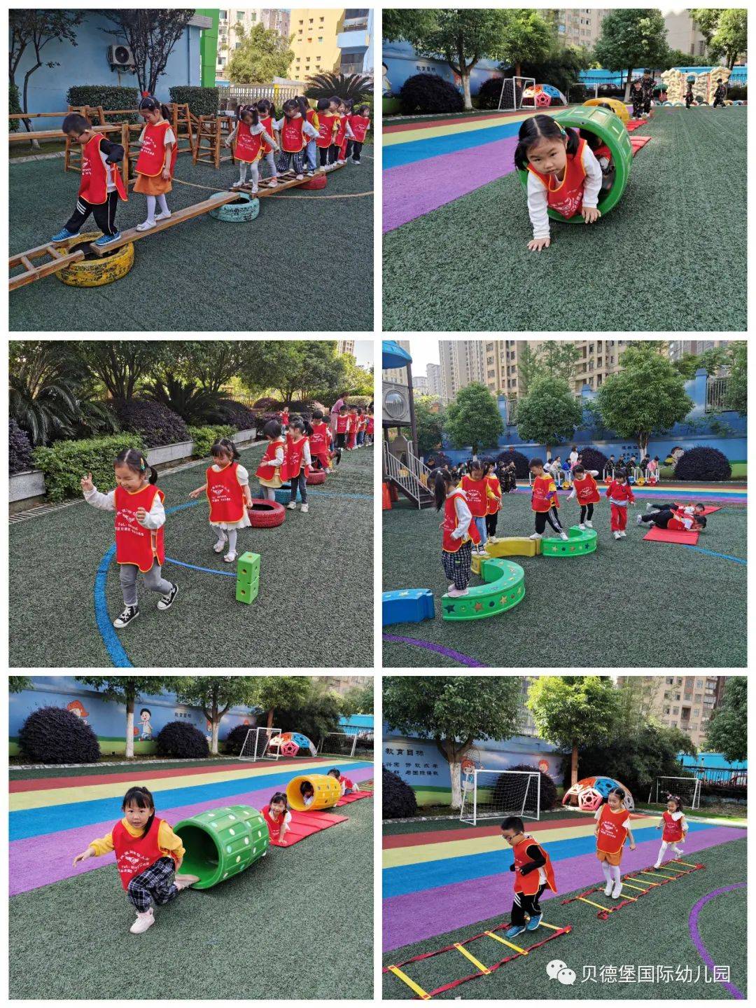 玩轉體能快樂不停貝德堡國際幼兒園體能大循環