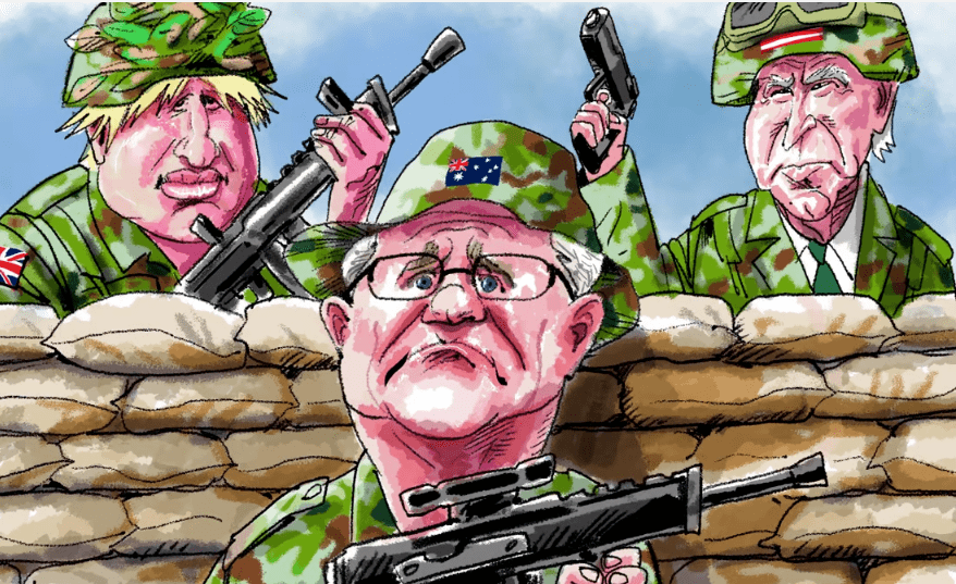 又来双标澳防长泼脏水称这是中国前所未有的好战行为