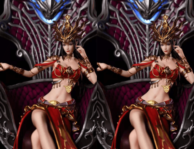 斗破美杜莎女王手办曝光可拆卸的大长腿好诱人网友好美