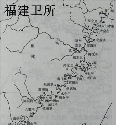 明朝福建地图图片