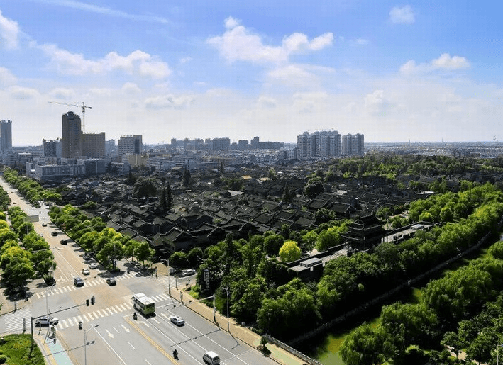 江苏一千年古镇,风景可与周庄媲美,还有"华夏长寿第一镇"美誉_白蒲