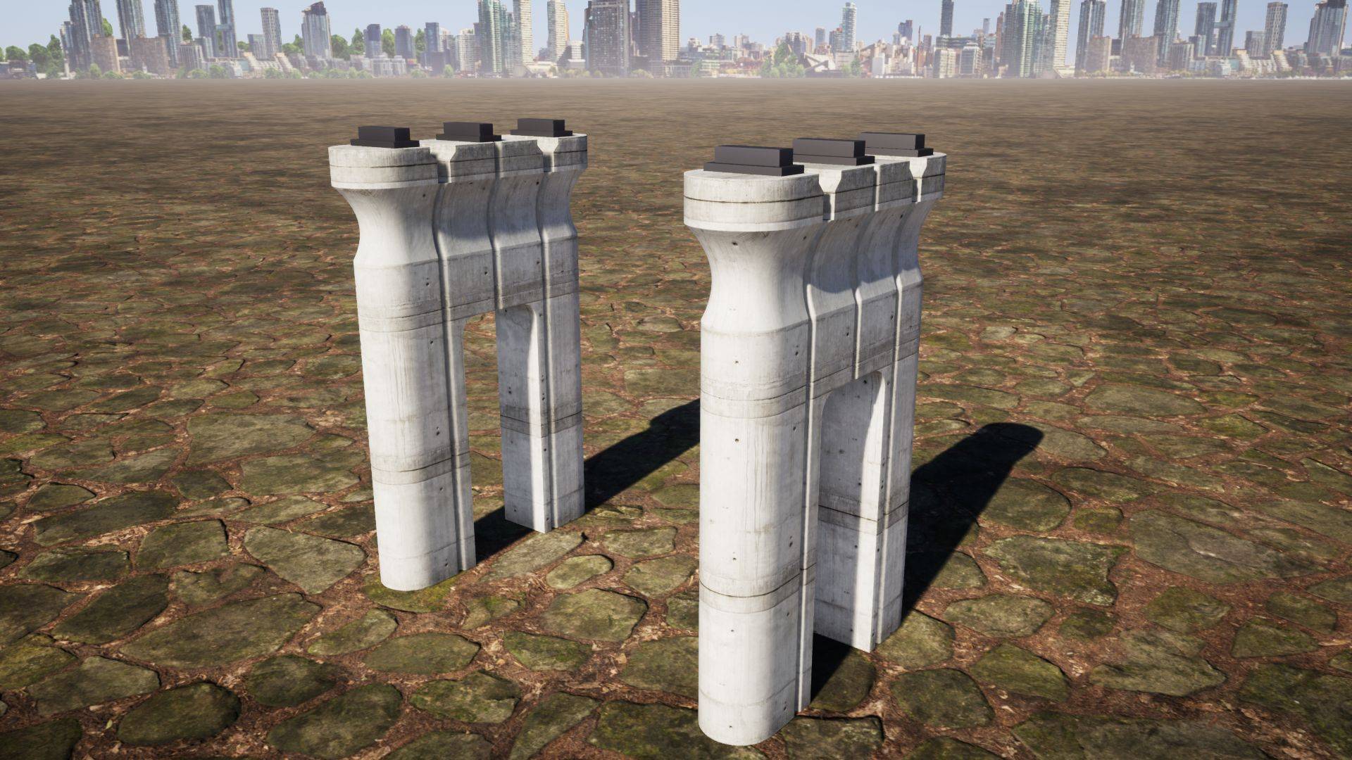 施工_沉箱_桥墩