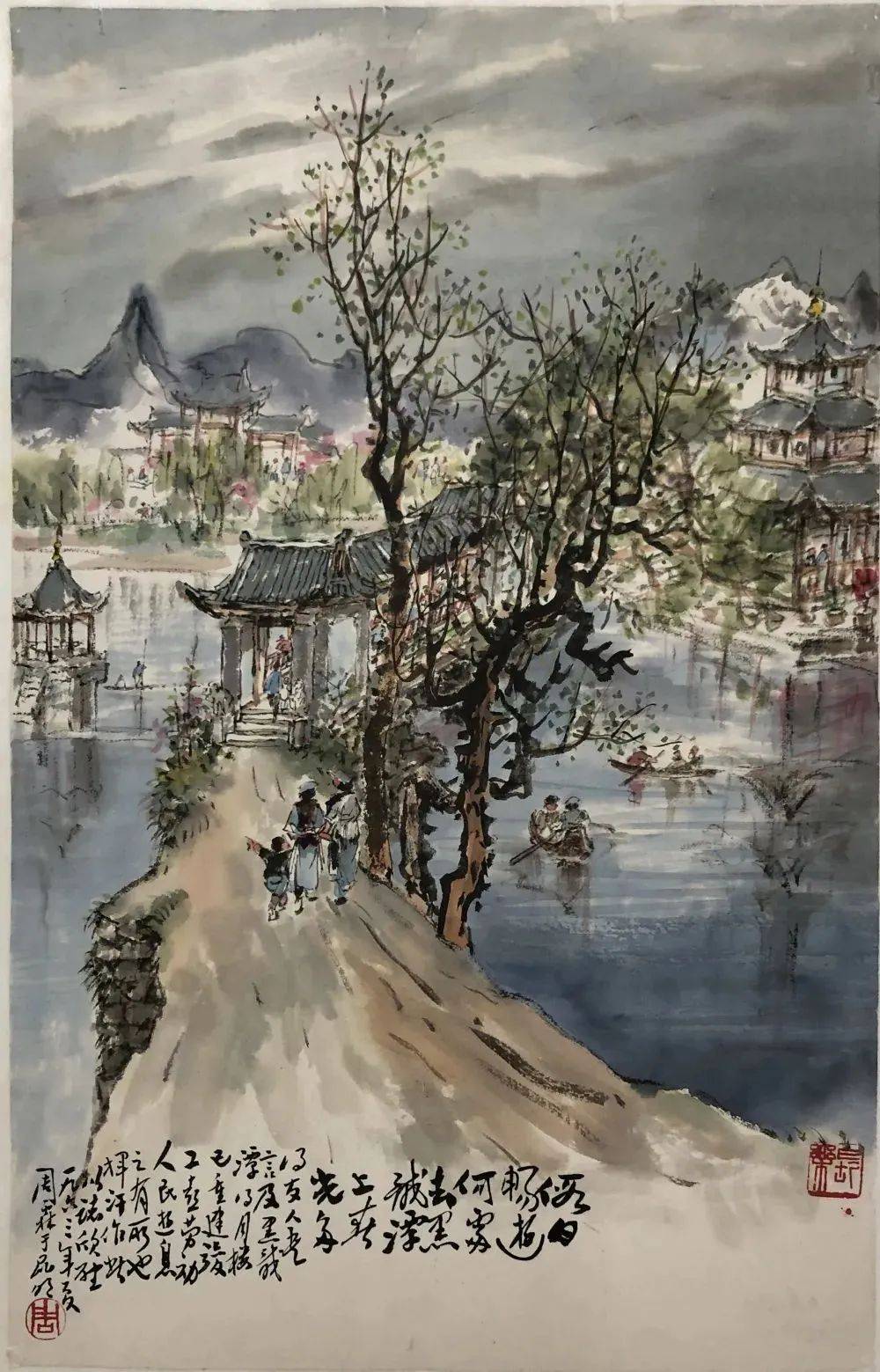 云看展丽江市博物院邀您看馆藏周霖先生国画小品微展