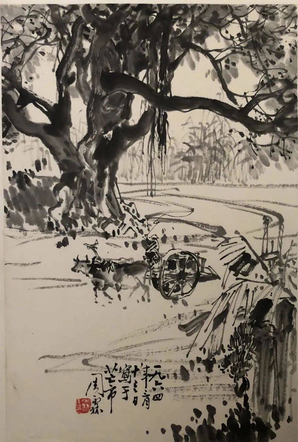 云看展丽江市博物院邀您看馆藏周霖先生国画小品微展