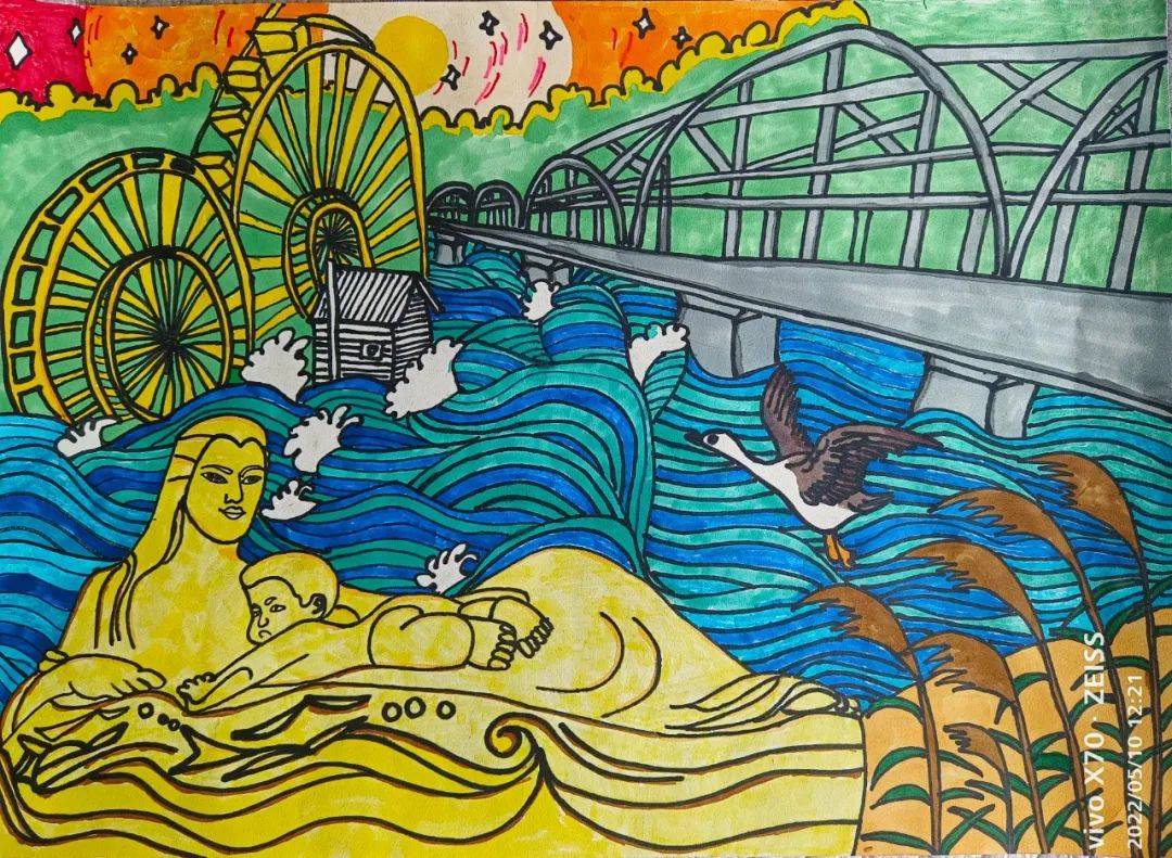 美丽黄河口 我的家 —— 东营区科达小学学生绘画作品展