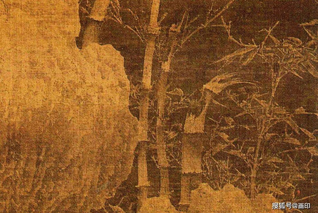 五代徐熙雪竹图