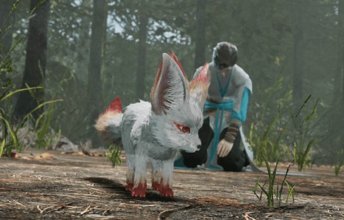 这狐狸妹子平时呢还是保持着原本的形态,如果是看过他们家另一部动漫